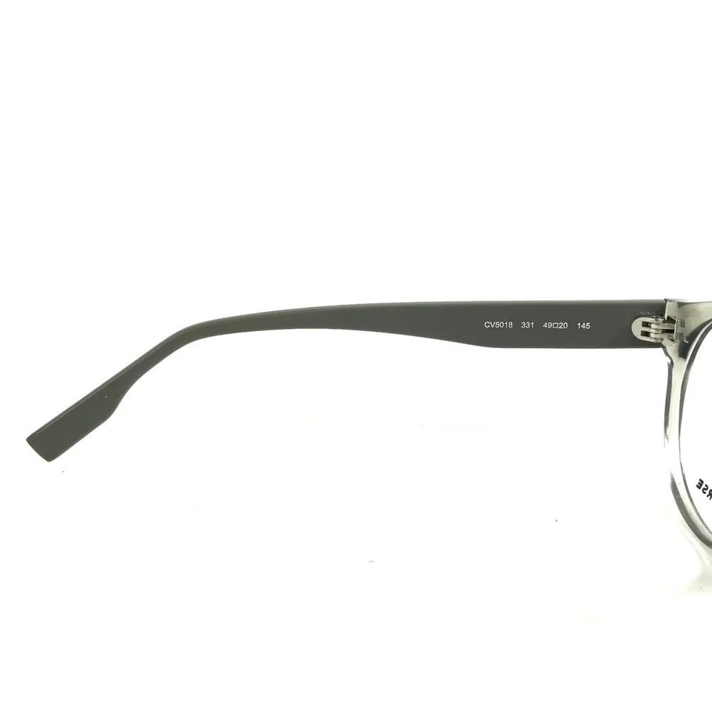 Converse Eyeglasses Frames CV5018 331 Transparent Green Round Full Rim 49-20-145